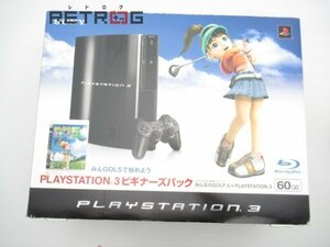 PlayStation3 60GB ビギナーズパック クリアブラック みんなのGOLF5 PS3