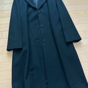 カシミヤ100% ロングコート ブラック フォーマル 東京スタイル カシミヤ ロングコート 黒 コート ステンカラー ロング