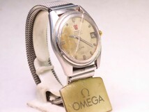 ■♪価格高騰! 資産価値！ジャンク メンズ 高級超レア！ビンテージ！ OMEGA オメガ Seamaster シーマスター ELECTRONIC f300Hz 音叉_画像3