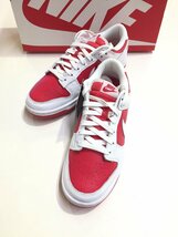 箱・タグ付 NIKE ナイキ 2021 DD1391-600 DUNK LOW RETRO ダンク ロー レトロ スニーカー 25cm UNIVERSITY RED_画像1