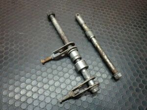 50 希少 Z550GP アクスルシャフト 一台解体 検）Z400GP GPZ400F GPZ550F Z400FX Z550FX ゼファー400 外装 エンジン