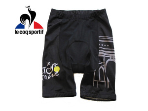 Le coq sportif Tour de France ツール・ド・フランス マイヨジョーヌ サイクルパンツ　2015バージョン　凱旋門　ユニセックス