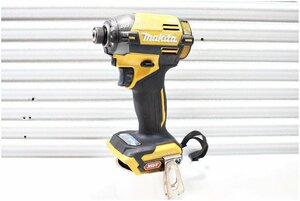 【中古】makita マキタ 40Vmax インパクトドライバ TD002GZFY 本体のみ イエロー