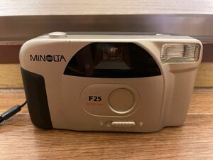 ミノルタ MINOLTA F25 AUTO FLASH 35mm f6.3 単焦点レンズ コンパクト フィルム カメラ
