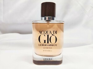 75ml ACQUA DI GIO POUR HOMME ABSOLU EDP ジョルジオ アルマーニ アクア ディ ジオアブソリュート アブソリュ オードパルファム tester