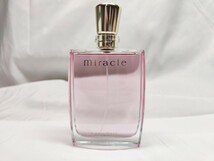 100ml【ほぼ未使用】【送料無料】LANCOME/ランコ厶 miracle/ミラクル ミラク オードパルファム オーデパルファム オードパルファン tester_画像1