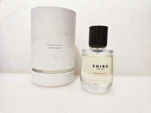 【ほぼ未使用】【送料無料】SHIRO シロ parisian shirt パリジャン シャツ 50ml オードパルファン オードパルファム オーデパルファン