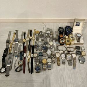 【1円スタート!】ジャンク 腕時計 まとめ レディース メンズ イヴ・サンローラン SEIKO CASIO シチズン G-SHOCK ベビーG 他