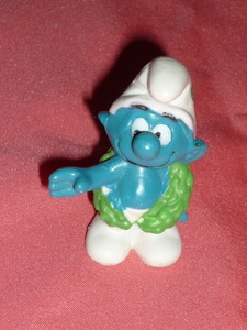  ultra rare! Kawai i! SMURF Smurf character mascot figure ⑧