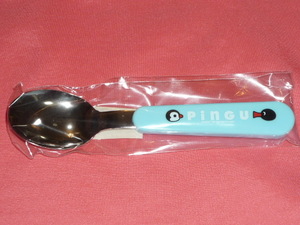  ultra rare!1996 year PINGU Pingu & pin ga spoon *