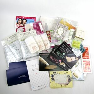  Shiseido /si attrition -/ Menard other sample unused 27 point set d program other together large amount makeup base etc. lady's SHISEIDOetc.