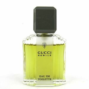 グッチ 香水 ノービレ NOBILE オードトワレ EDT 残7割程度 フレグランス メンズ 30mlサイズ GUCCI