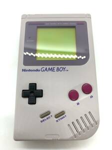 〈美品・動作確認済み〉GB 初代 ゲームボーイ ブロス 本体 DMG-01 グレー GAMEBOY bros.