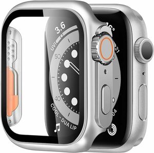 [2022 strengthen model ]BELIYO for Apple watch cover (49mm, silver )