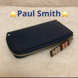 ☆ Paul Smith ☆ ポールスミス Ｌ型ジップ キーケース