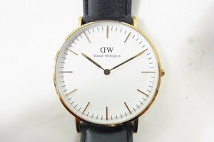 P199-J12-2259◎ DANIEL WELLINGTON ダニエルウェリントン メンズ クォーツ 腕時計 現状品③◎