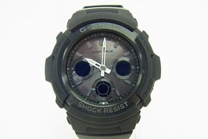 P092-S3-12338◎ CASIO カシオ G-SHOCK AWG-M100B メンズ クォーツ 腕時計 現状品③◎