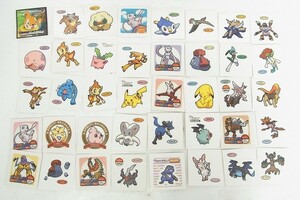 Q218-J12-2332 ◎ ポケモンシール ポケモンパン 10周年 まとめ 現状品①◎