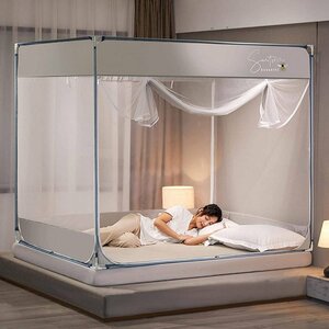  mosquito net bottom attaching single bed for double bed 3 door design .. density . high mosquito net bed for tatami large camp type mo ski to net insect / mosquito ..