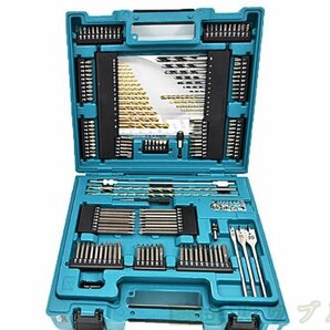 実用☆ マキタ 200ピース工具セット tool set ドリルキリ ドリルビット ラチェットドライバー ソケットビットその他工具の画像1