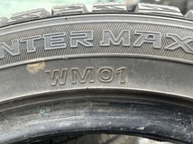 2018年製 ダンロップ ウインターマックス DUNLOP WINTERMAXX WM01 165/55R14 2本 No.4408上 スタッドレス 冬タイヤ 70～80％残溝_画像6