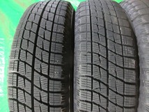 2017年製 ブリヂストン BRIDGESTONE ICEPARTNER 155/65R14 4本 No. 4400上 スタッドレス 雪 氷 冬タイヤ 70～80％残溝_画像2