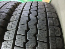 2018年製 DUNLOP WINTERMAXX LT03 205/75R16 113/111L LT 4本 №4423上 スタッドレス 冬タイヤ キャンター ダイナ デュトロ 70～80％残溝_画像7