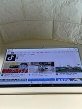 1円スタート Xperia Z4 Tablet SOT31 [32GB] au ホワイト 訳あり品 Z5_画像4