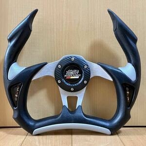 ステアリングホイール ハンドル steeringwheel D型 φ310 峠 走り屋 ワイスピ JDM DRIFT ミッドシップ オープンカー HONDA 無限 カスタム