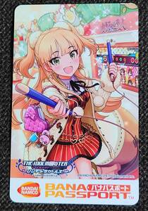 城ヶ崎莉嘉 シンデレラガールズ バナパスポートカード バナパス ICカード BANAPASSPORT CARD 