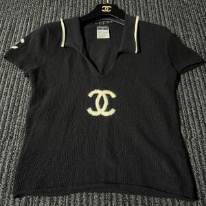 シャネル CHANEL 半袖にニット トップス　ハンガー付