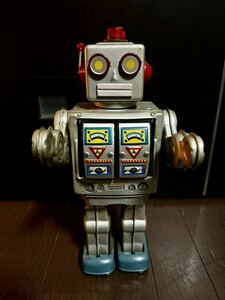 ブリキ SPACE WALK MAN スペースウォークマン ロボット 約３０㎝ 堀川玩具 ホリカワ 動作不可 美品 レトロ 現状品