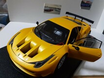 ホットウィール　1/18　フェラーリ458　イタリアGT2　少し訳あり_画像9