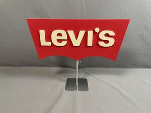 リーバイス Levi's 看板 店舗什器 ガレージ 当時物 販促用