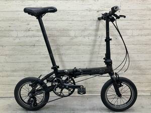 1円スタート売り切り!! 美品!! DAHON K3 2020 SCHWALBE BIGAPPLE 14×2.00 SHIMANO DEORE V-BRAKE 9.0kg ダホン デオーレ 折り畳み自転車