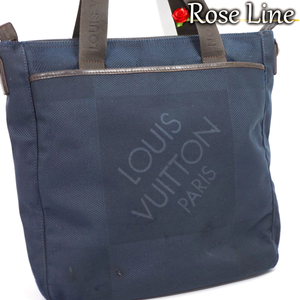 【人気（その他）】Louis Vuitton ダミエジェアン ジョングルール ハンドバッグ 鞄 ブルーオセアン DAMIERGEANT メンズレディース N48089