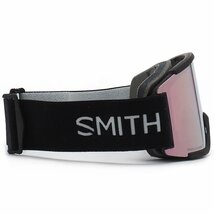 1円～ 23-24 SMITH SQUAD XL GOGGLE BLK CHROMAPOP EVERYDAY ROSE GOLD MIRROR スミス スカッド XL ゴーグル スノーボード [同梱不可]_画像3