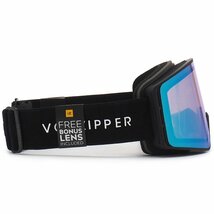 1円～ 23-24 VONZIPPER VELO VFS BLACK SATIN WILDLIFE LOWLIGHT PLUS (54%) ボンジッパー ゴーグル スノボ JAPANFIT 2024 [同梱不可]_画像3