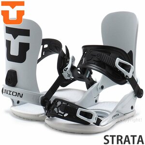 1円～ 23-24 UNION STRATA WHITE M ユニオン ストラータ スノーボード バインディング ビンディング フリースタイル 2024 [同梱不可]