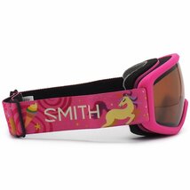 1円～ 23-24 SMITH SNOWDAY PINK SPACE PONY RC36 スミス スノーボード スキー ゴーグル キッズ 子供 ユース KIDS 2024 [同梱不可]_画像3