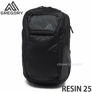 1円～ GREGORY RESIN 25 OBSIDIAN BLK ONE SIZE グレゴリー ザック バックパック 25L 黒 リュック バッグ アウトドア [同梱不可]