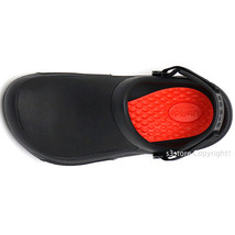 1円～ crocs bistro pro literide clog Blk M7(25.0cm) クロックス ビストロ クロッグ サンダル ワーク 業務 仕事 [同梱不可]_画像3