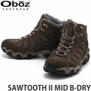 1円～ OBOZ SAWTOOTH II MID B-DRY 23.0cm オボズ ソウトゥース 2 ミッド ビードライ 靴 シューズ トレッキング ウィメンズ [同梱不可]