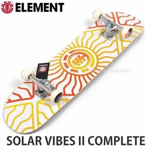 1円～ ELEMENT SOLAR VIBES II COMPLETE AST 8.0 エレメント ソーラー バイブス II コンプリート デッキ スケートボード [同梱不可]