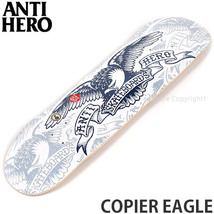 1円～ ANTIHERO COPIER EAGLE White 8.06 アンタイヒーロー コピア イーグル スケートボード デッキ SKATEBOARD [同梱不可]_画像1