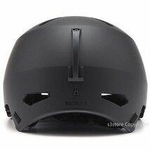 1円～ 23-24 BERN MACON2.0＋ HELMET MATTE BLACK バーン ジャパンフィット ヘルメット オールラウンド サイズ:XXXL MTB スノボ [同梱不可]_画像3