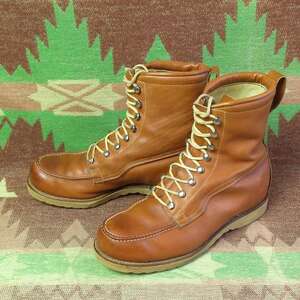 FOREMOST 【ペニーズ フォアモスト】 60s Work Boots / 60年代 ワーク ブーツ 9 モックトゥ ハンティング ビンテージ ヴィンテージ 50s70s