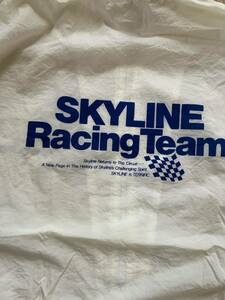 ●希少●SKYLINE Racing Team　NISSAN　PDC●スカイラインレーシングチーム ●ナイロン製　薄パーカー●