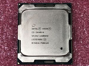 #1077 Intel Xeon E5-2690 v4 SR2N2 (2.60GHz/ 35MB/ LGA2011-3) 保証付