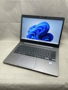 #300525 HP ZBook 14u G6 Mobile Workstation (Core i7-8565U /16GB /1TB NVMe /14インチ FHD /Radeon WX3200 /無線,BT,カメラ/Win11 Pro)